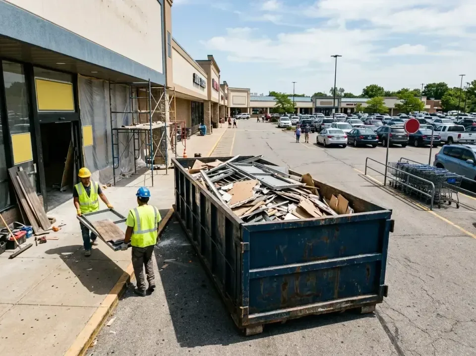 retail-store-renovation-debris-003 — frequently asked questions, Roll-off Dumpster Rentals in Pleasant View, UT